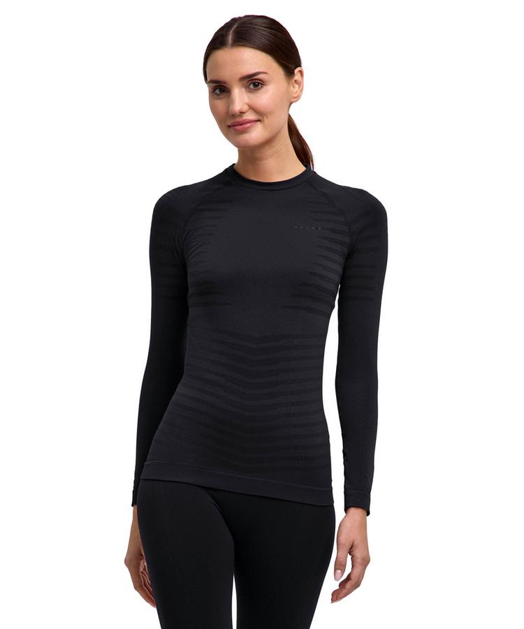 Falke Falke Maximum Warm Langarmshirt Damen - black - 0 | SportScheck