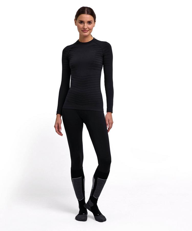 Falke Falke Maximum Warm Langarmshirt Damen - black - 2 | SportScheck