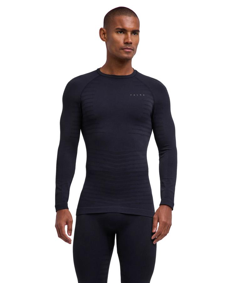 Falke Falke Maximum Warm Langarmshirt Herren - black - 0 | SportScheck
