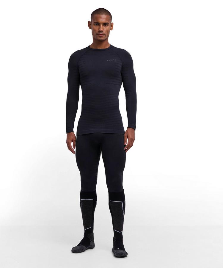 Falke Falke Maximum Warm Langarmshirt Herren - black - 2 | SportScheck