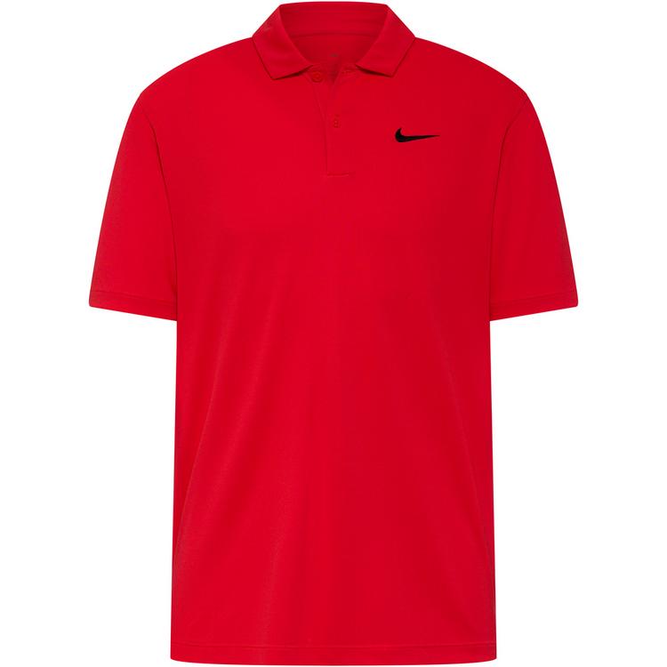 Nike Nike M NKCT DF POLO SOLID Tennis Polo Herren - bright crimson-black - 0 | SportScheck