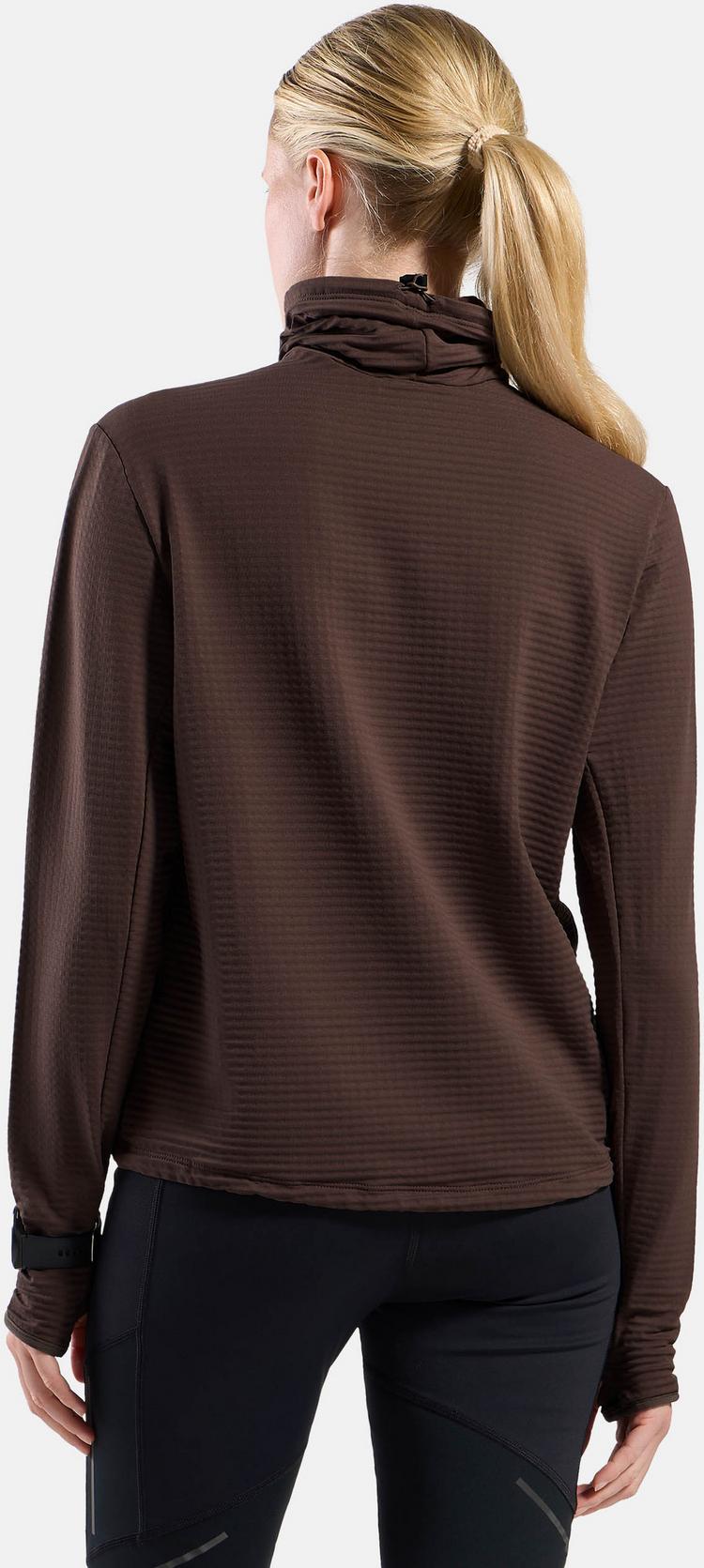 Odlo Odlo ESSENTIAL THERMAL Funktionsshirt Damen - brown granite - 1 | SportScheck