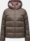 Peak Performance Frost Daunenjacke Damen - terrain tan-frosted pink