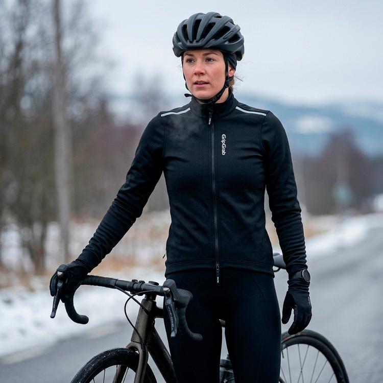GripGrab GripGrab RIDE Winter Fahrradjacke Damen - black - 4 | SportScheck