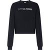 Nike DF Sweatshirt Damen - black-white