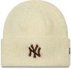 New Era New York Yankees Beanie Damen - light beige