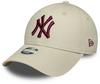 New Era New York Yankees Cap Damen - light beige