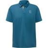 Nike Advantage Tennisshirt Herren - smokey blue-white