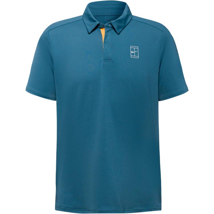 Nike Nike Advantage Tennisshirt Herren - smokey blue-white - 0 | SportScheck