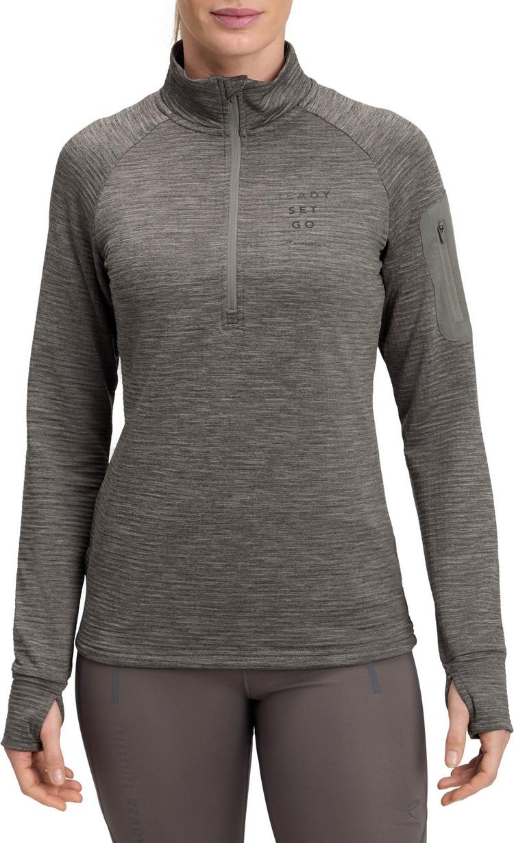 ENERGETICS ENERGETICS Wilona Funktionsshirt Damen - melange-anthraci - 0 | SportScheck