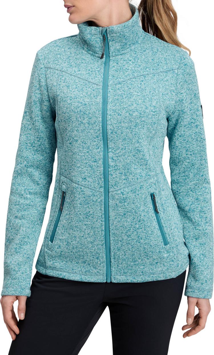 McKinley McKinley Rubin III Strickfleece Damen - melange-blue petrol - 0 | SportScheck