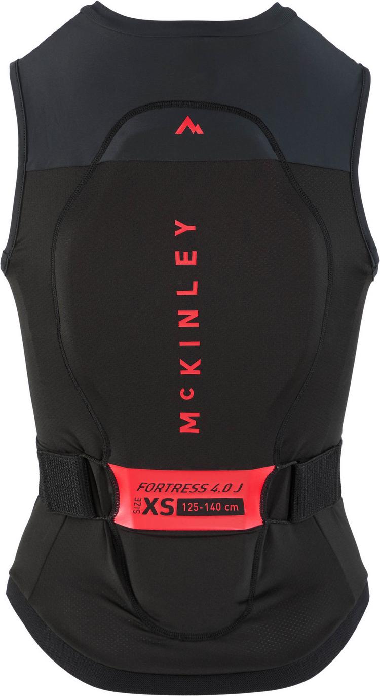 McKinley McKinley R&uuml;ckenprotektor Kinder - black-red dark - 0 | SportScheck