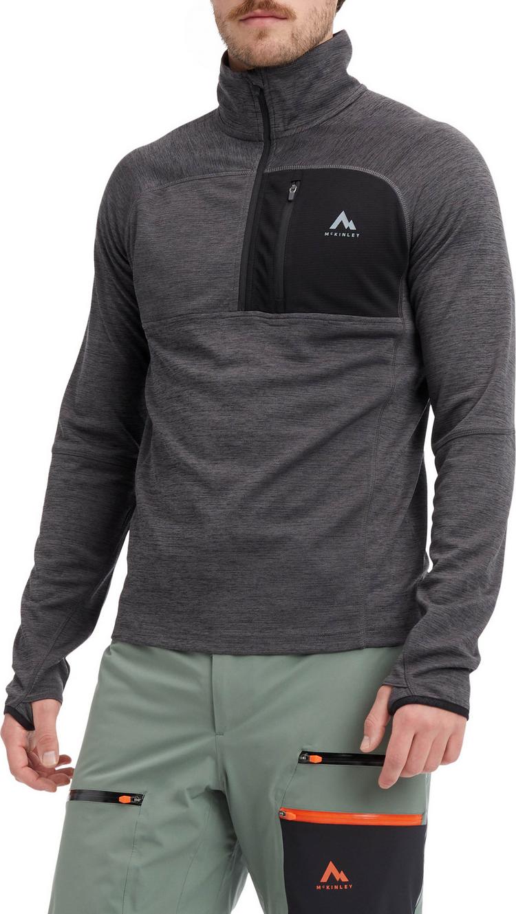 McKinley McKinley Tampo II Fleeceshirt Herren - melange-black night - 0 | SportScheck