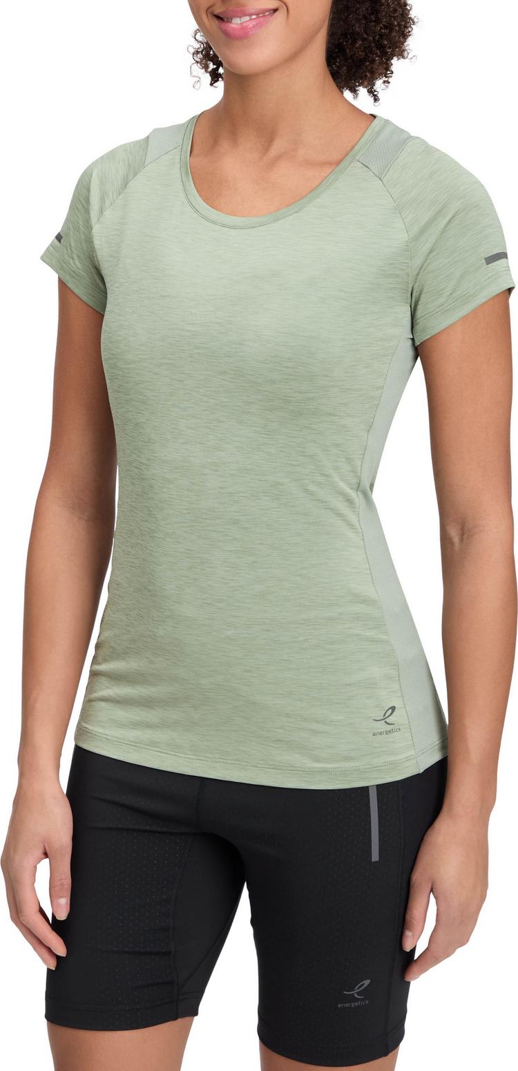 ENERGETICS ENERGETICS Evii Funktionsshirt Damen - melange-green smoke - 0 | SportScheck