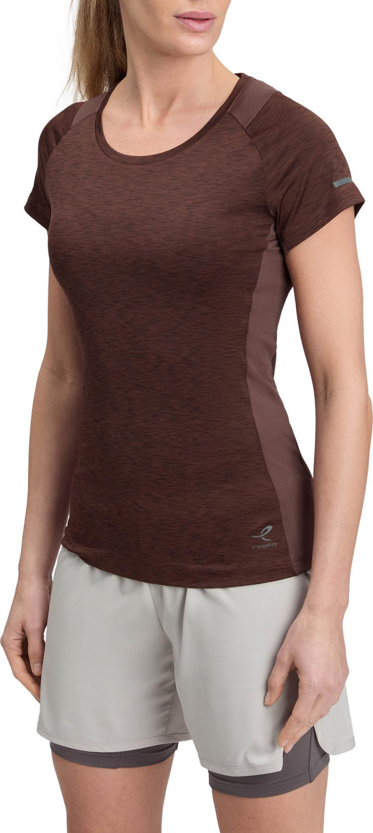 ENERGETICS ENERGETICS Evii Funktionsshirt Damen - melange-red wine - 0 | SportScheck