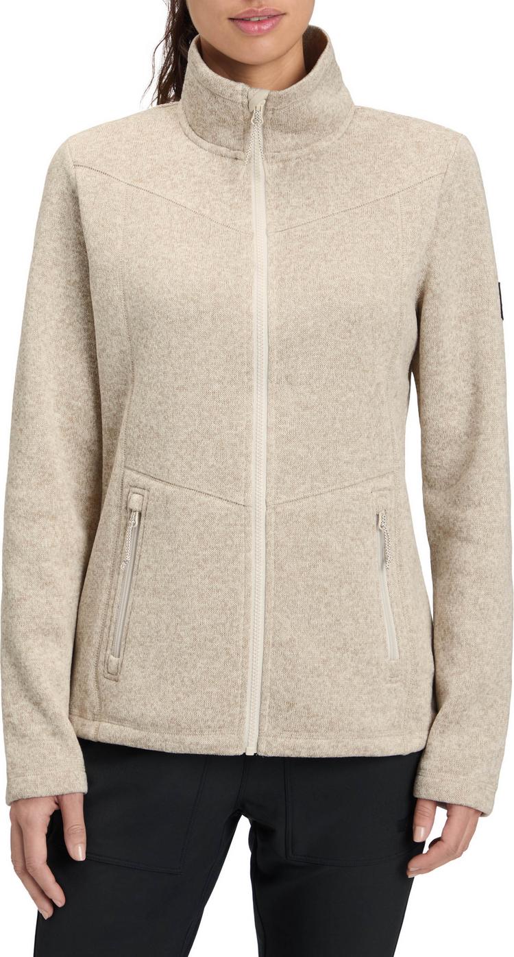 McKinley McKinley Rubin III Strickfleece Damen - melange-grey lig - 0 | SportScheck