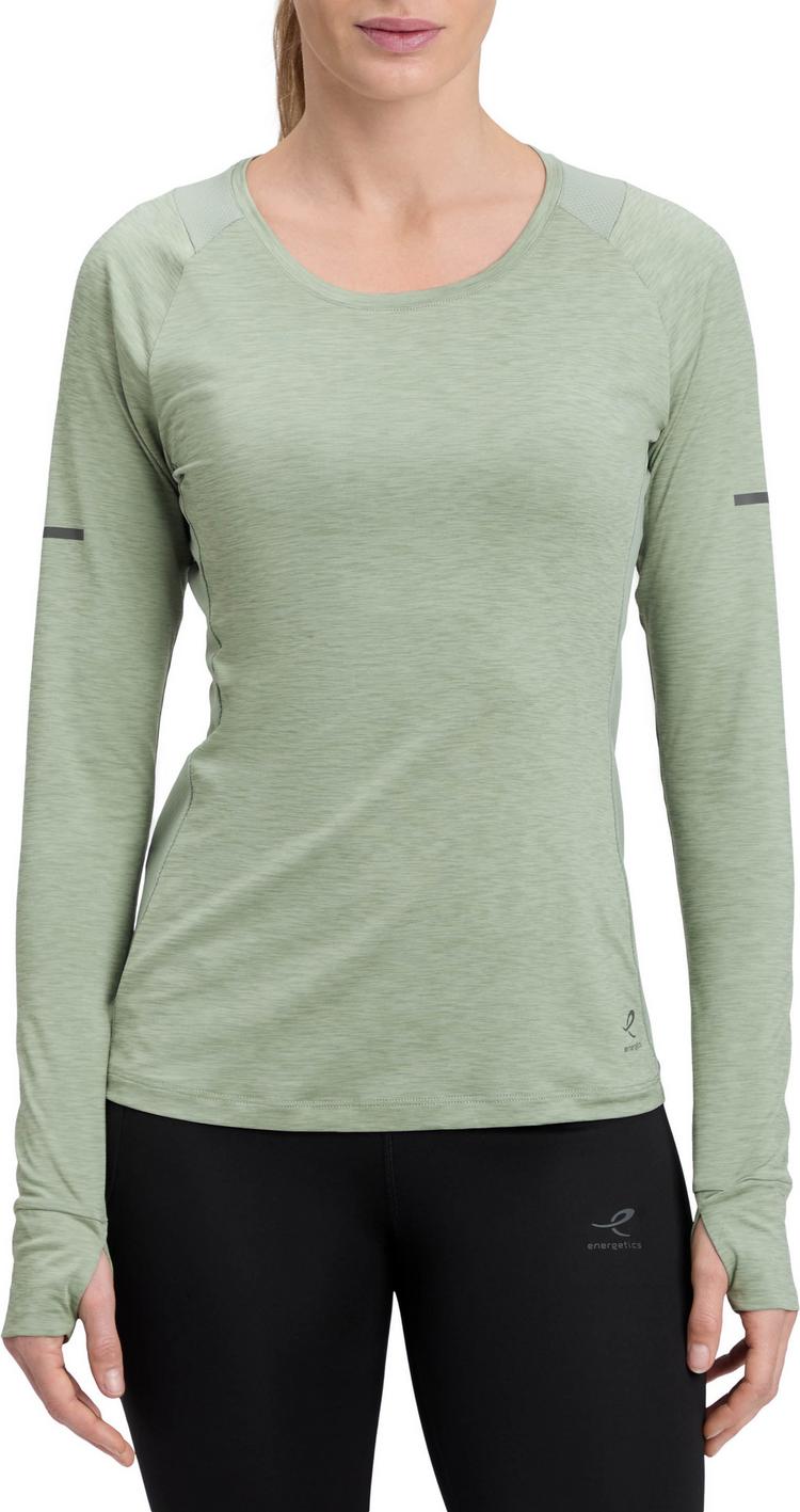 ENERGETICS ENERGETICS Evii Funktionsshirt Damen - melange-green smoke - 0 | SportScheck