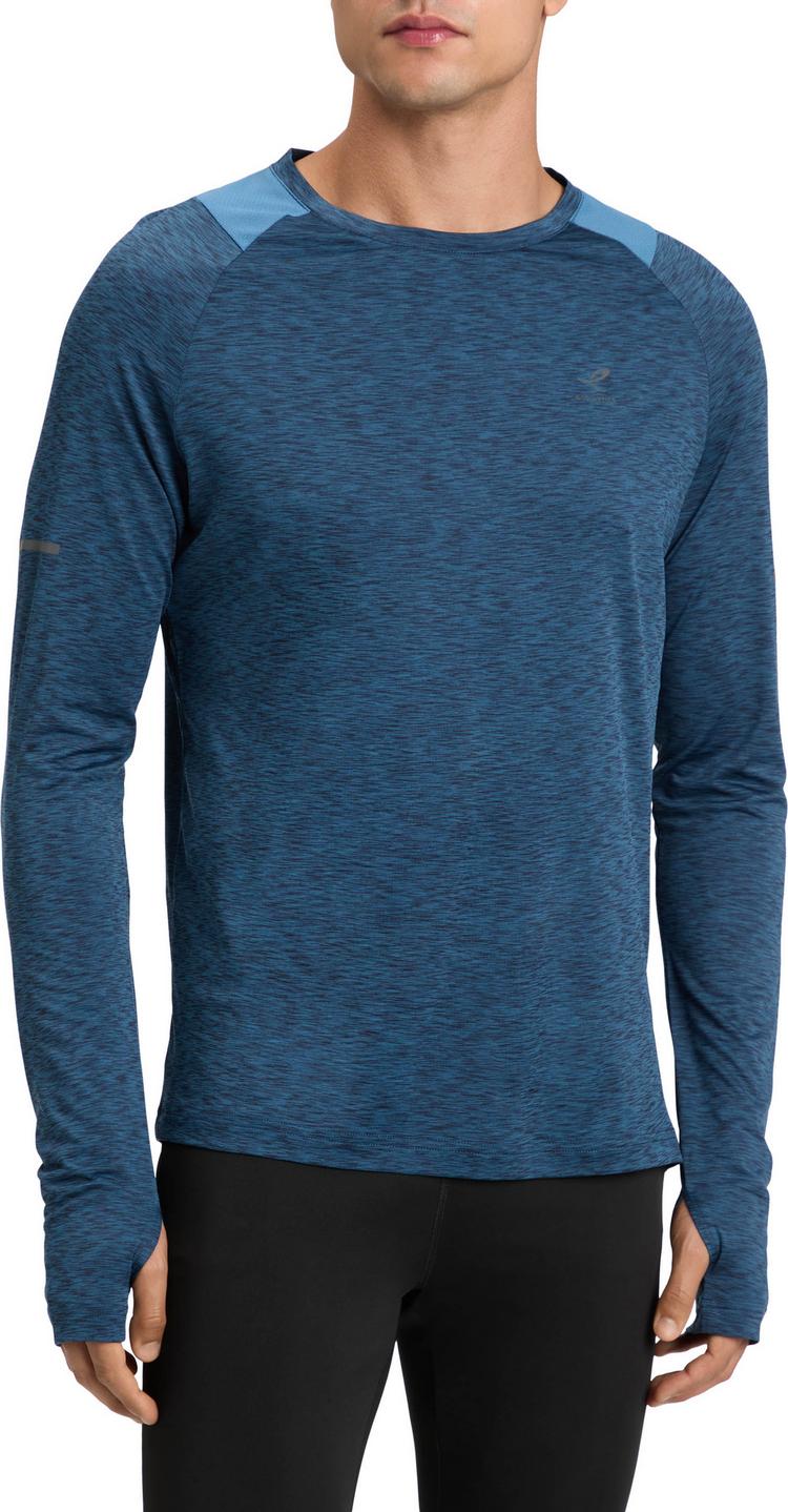 ENERGETICS ENERGETICS Ailo Funktionsshirt Herren - melange-blue dark-na - 0 | SportScheck