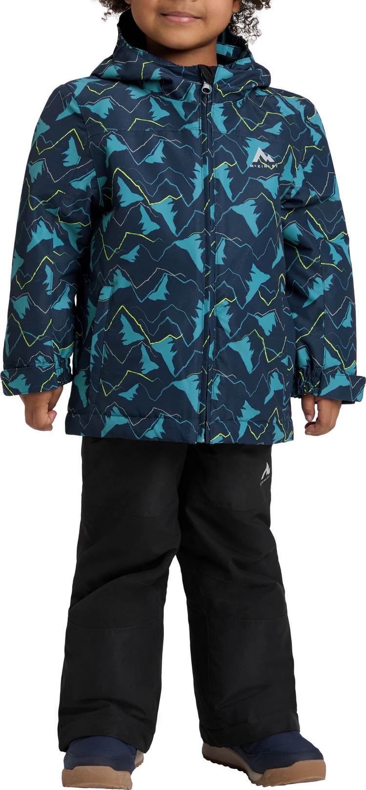 McKinley McKinley TIMBER II Skianzug Kinder - aop-navy dark-black - 0 | SportScheck