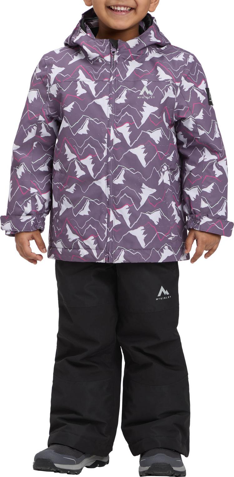 McKinley McKinley TIMBER II Skianzug Kinder - aop-purple-black nig - 0 | SportScheck