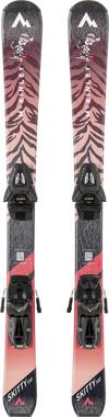 McKinley All-Mountain Ski Kinder - pink-red wine-wh