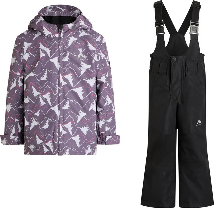McKinley McKinley TIMBER II Skianzug Kinder - aop-purple-black nig - 0 | SportScheck