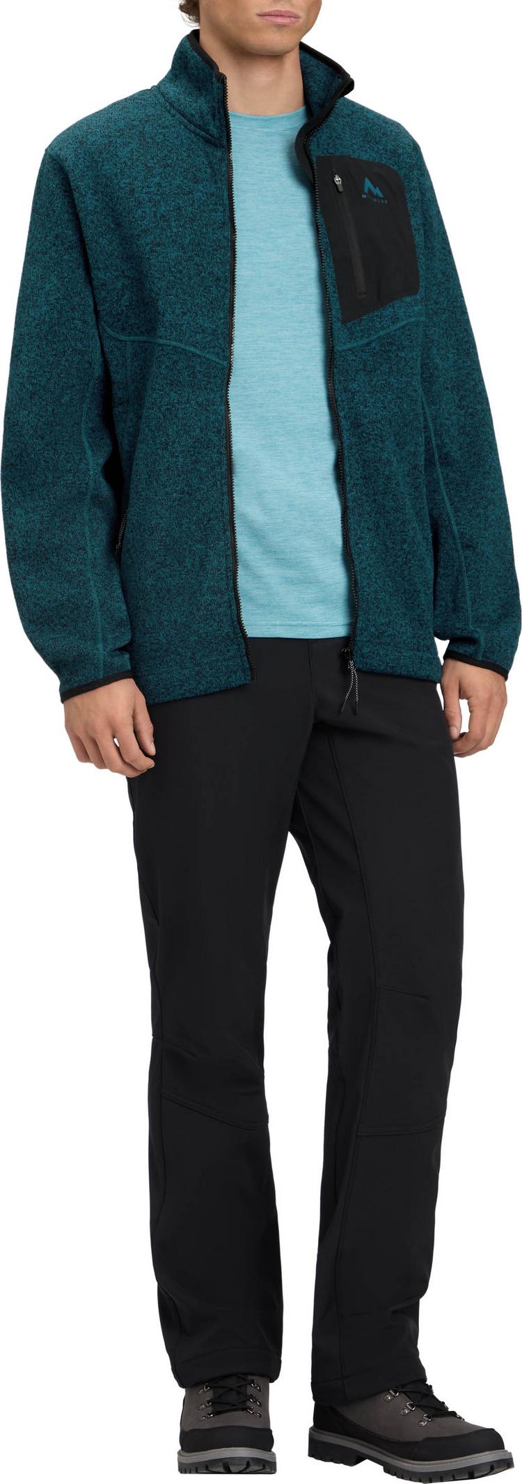 McKinley McKinley Skeena III Strickfleece Herren - melange-blue pet - 2 | SportScheck