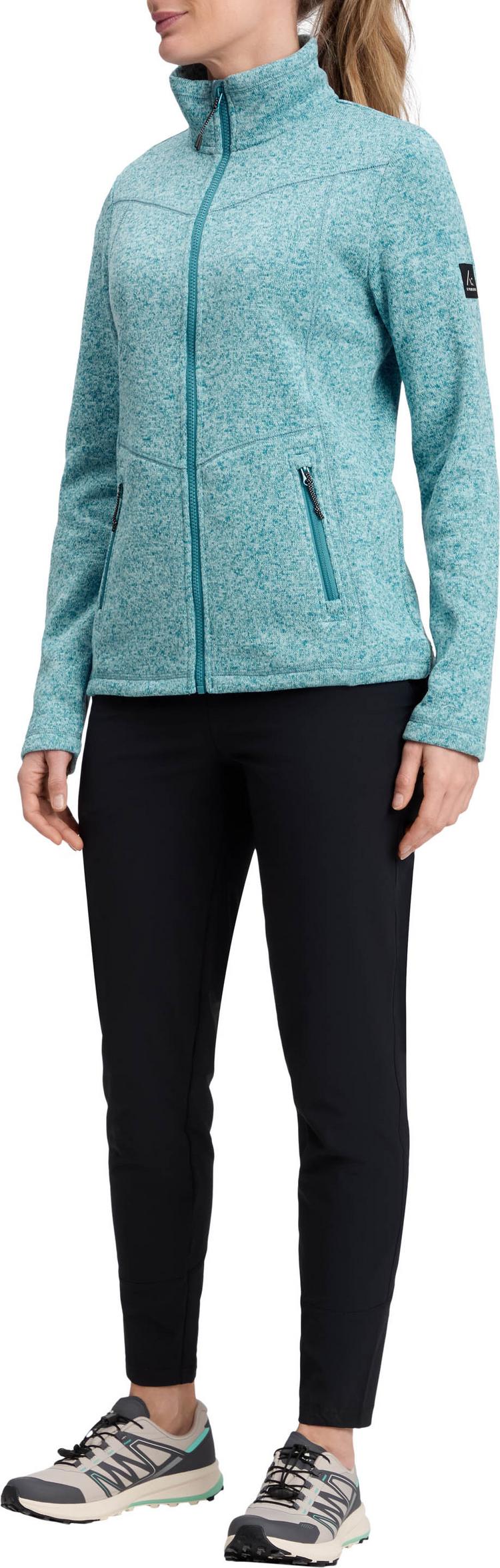 McKinley McKinley Rubin III Strickfleece Damen - melange-blue petrol - 2 | SportScheck