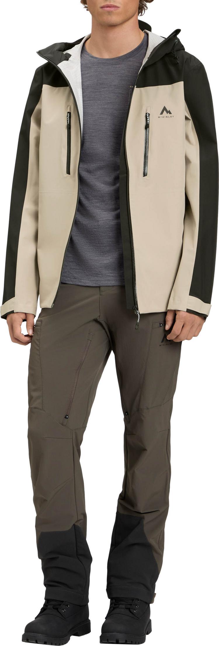 McKinley McKinley Sattel Funktionsjacke Herren - brown smoke-black ni - 2 | SportScheck