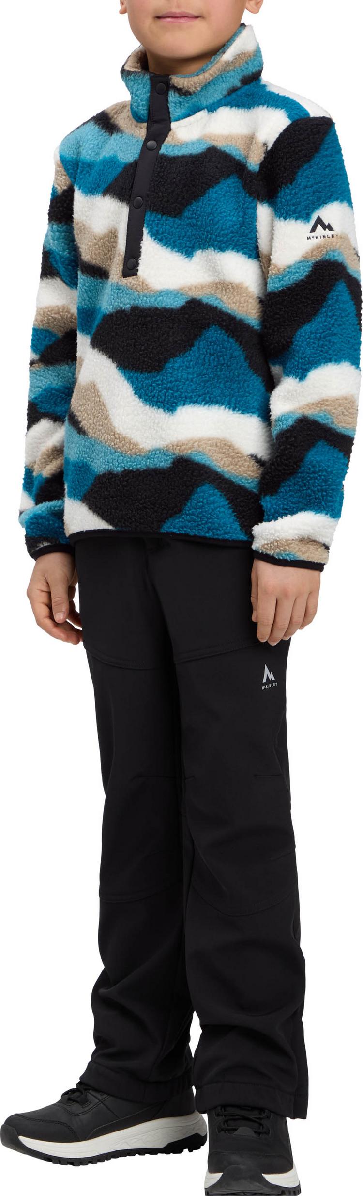 McKinley McKinley Hilka Fleeceshirt Kinder - aop-blue petrol - 2 | SportScheck