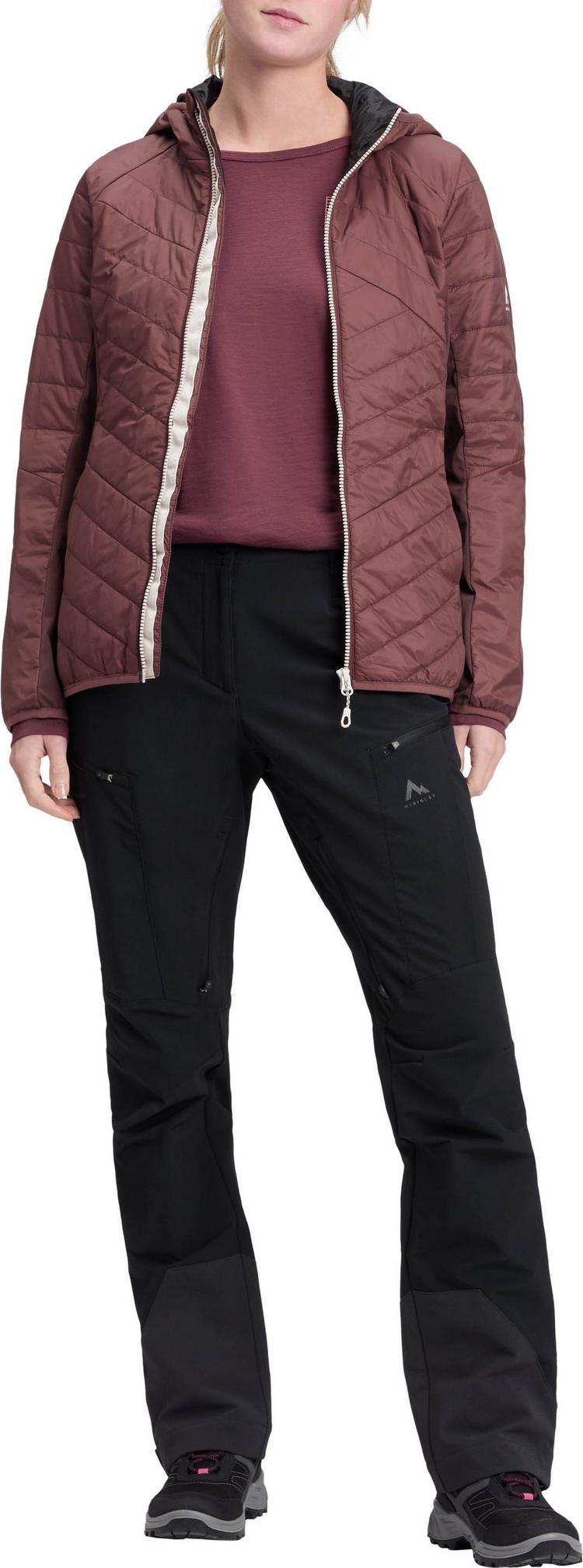 McKinley McKinley Sierre II Steppjacke Damen - red wine - 2 | SportScheck