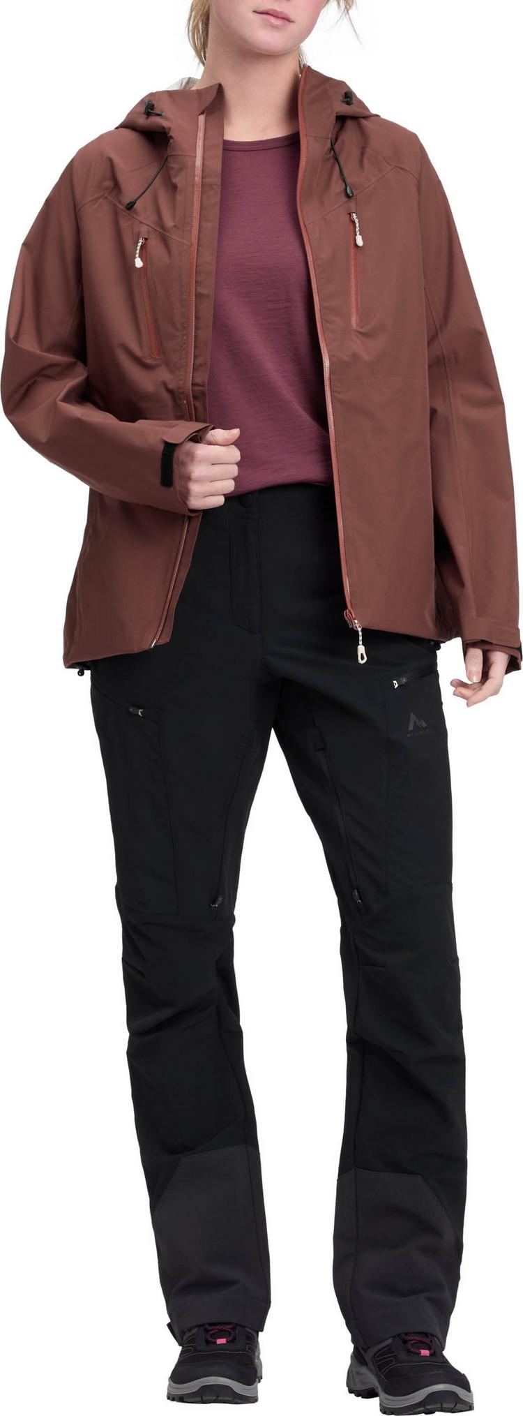 McKinley McKinley Sattel Funktionsjacke Damen - red wine - 2 | SportScheck