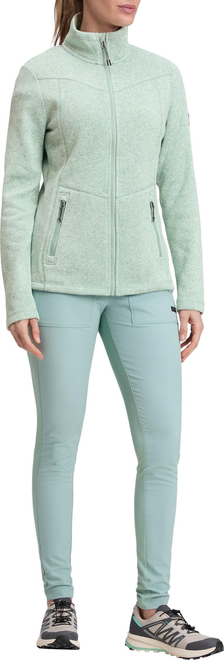 McKinley McKinley Rubin III Strickfleece Damen - melange-green sm - 3 | SportScheck