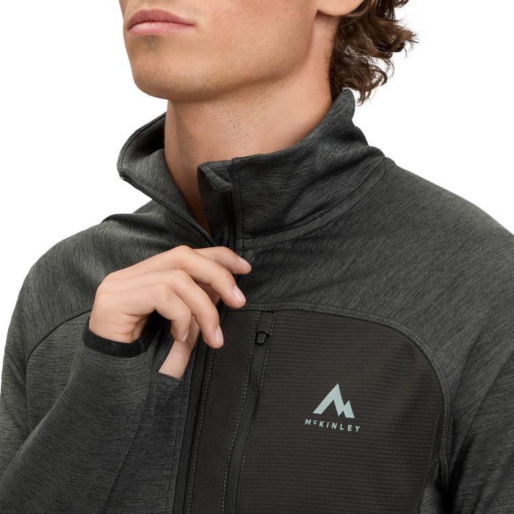 McKinley McKinley Tampo II Fleeceshirt Herren - melange-black night - 3 | SportScheck