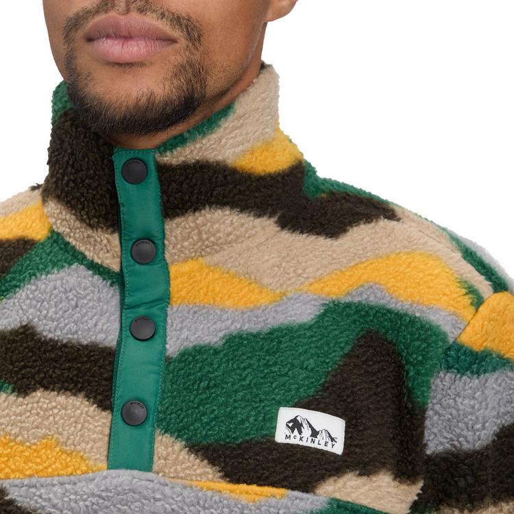 McKinley McKinley Farrah Fleeceshirt Herren - aop-green dark - 3 | SportScheck