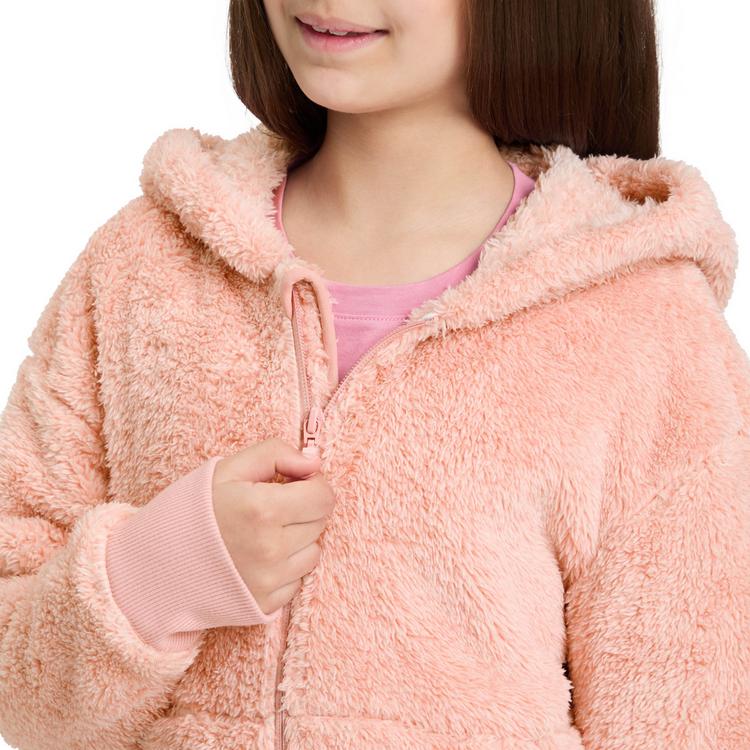 McKinley McKinley Etna Fleecejacke M&auml;dchen - melange-rose dark - 5 | SportScheck