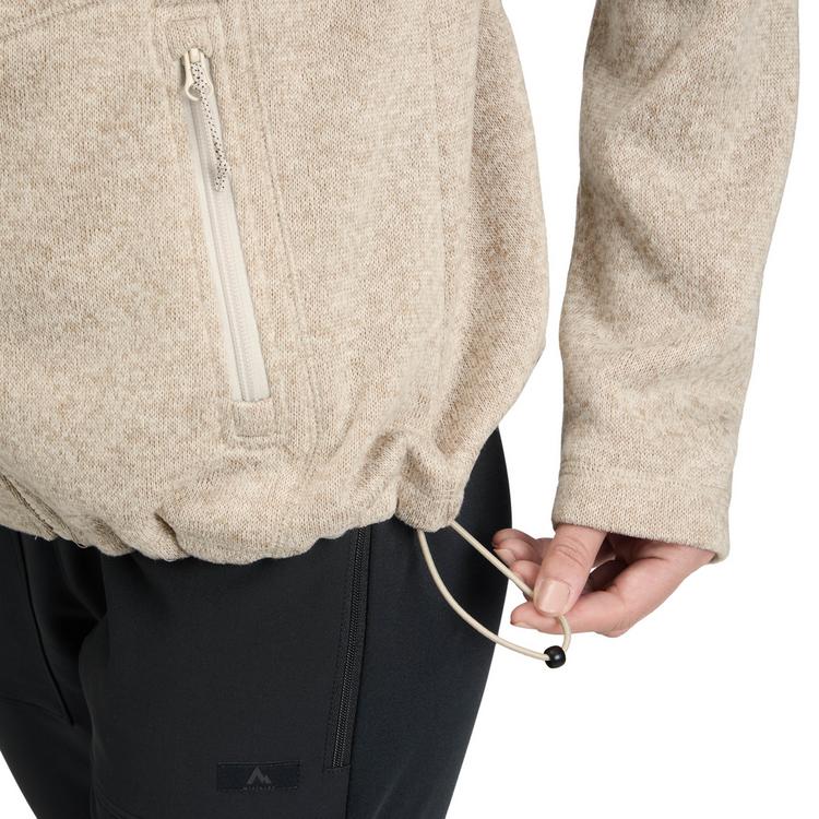 McKinley McKinley Rubin III Strickfleece Damen - melange-grey lig - 6 | SportScheck