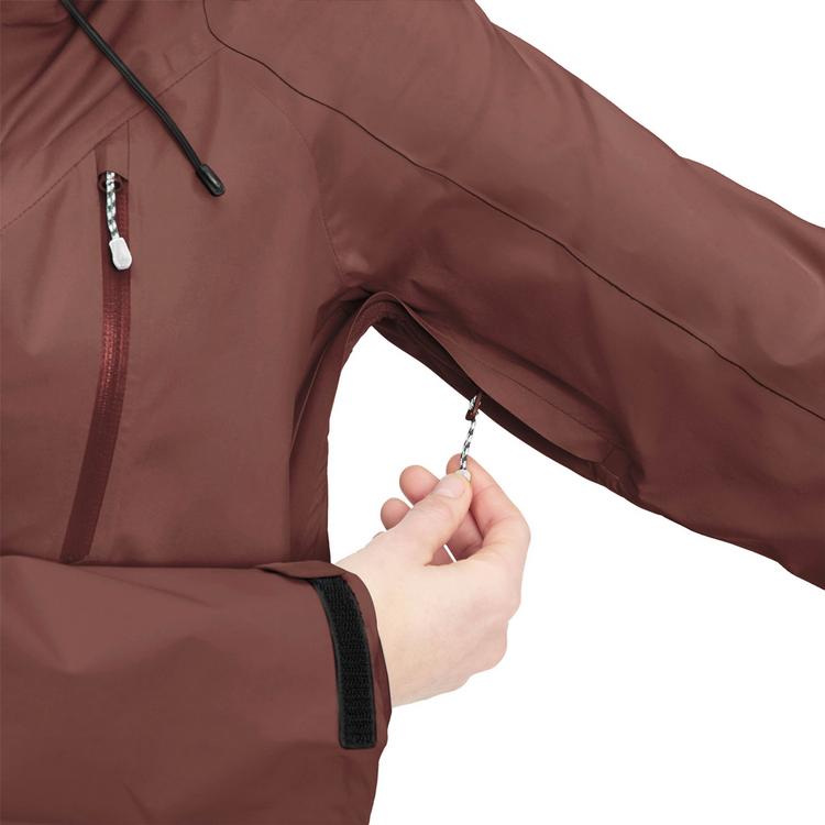 McKinley McKinley Sattel Funktionsjacke Damen - red wine - 7 | SportScheck