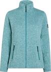McKinley Rubin III Strickfleece Damen - melange-blue petrol