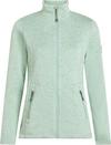 McKinley Rubin III Strickfleece Damen - melange-green sm
