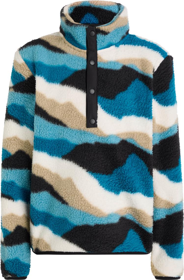 McKinley McKinley Hilka Fleeceshirt Kinder - aop-blue petrol - 0 | SportScheck