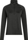 McKinley Sylvin II Funktionsshirt Damen - melange-black night