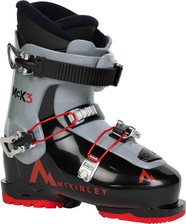 McKinley McKinley Skischuhe Kinder - black-grey dark-red - 0 | SportScheck