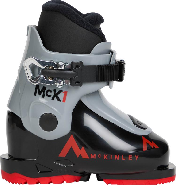 McKinley McKinley Skischuhe Kinder - black-grey dark-red - 0 | SportScheck