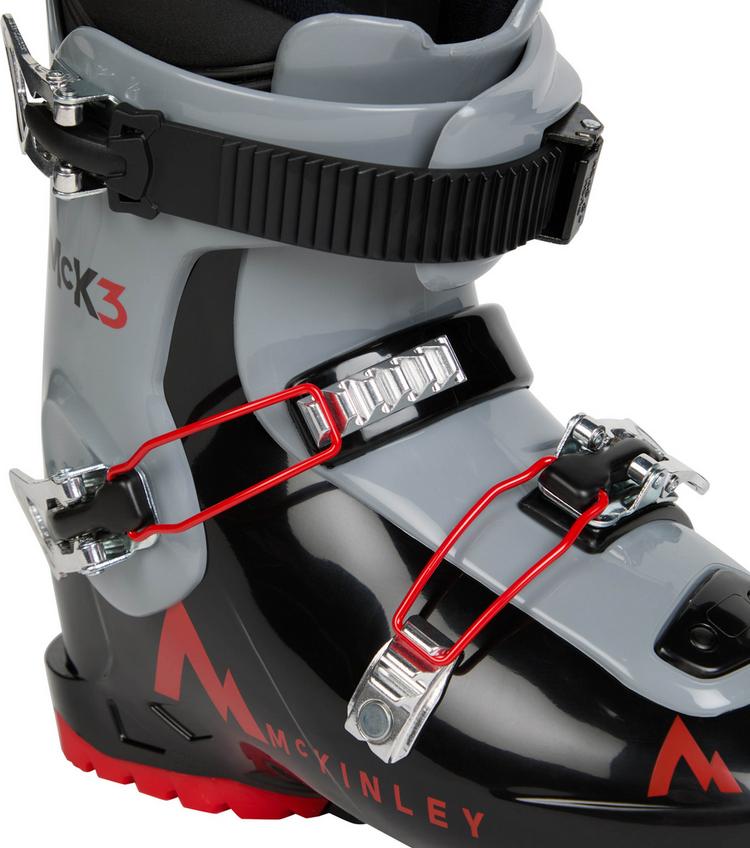 McKinley McKinley Skischuhe Kinder - black-grey dark-red - 4 | SportScheck