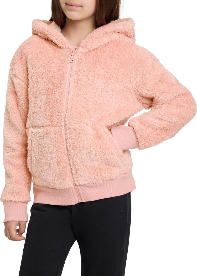 McKinley McKinley Etna Fleecejacke M&auml;dchen - melange-rose dark - 2 | SportScheck