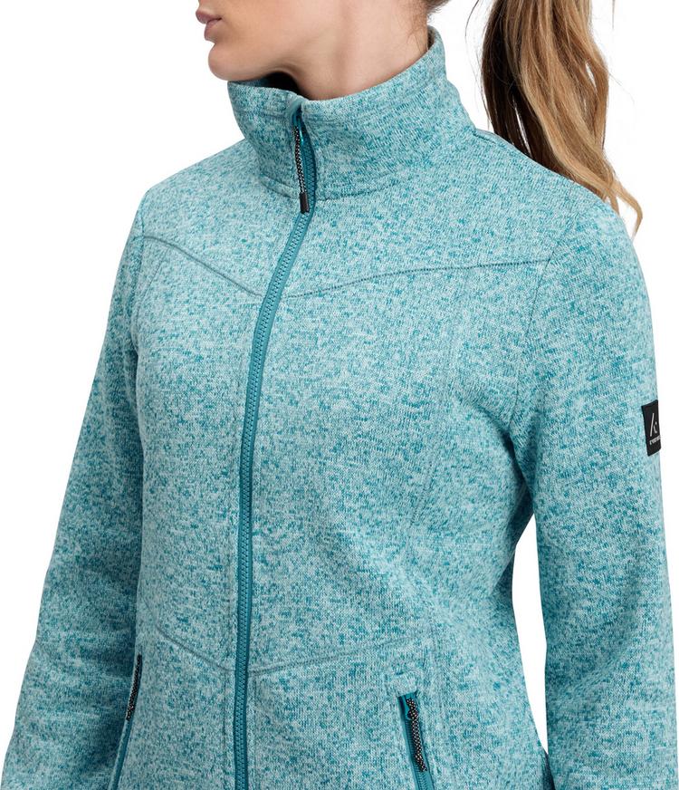 McKinley McKinley Rubin III Strickfleece Damen - melange-blue petrol - 3 | SportScheck