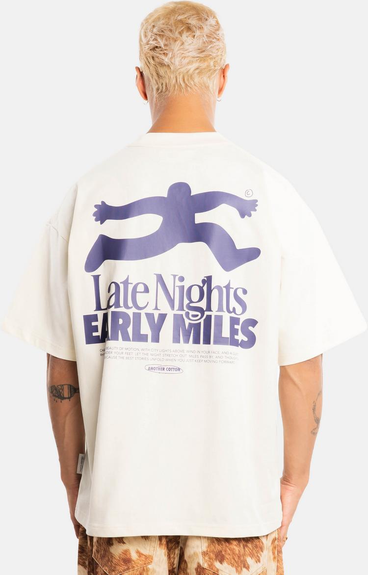 Another Cotton Lab Another Cotton Lab Early Miles T-Shirt - beige - 1 | SportScheck