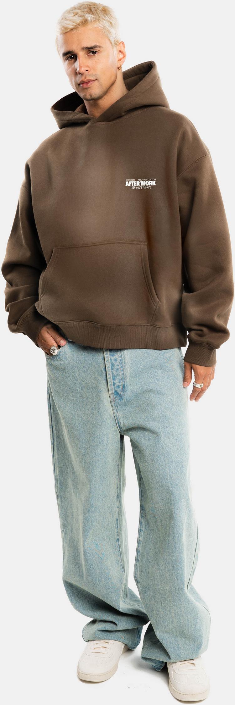 Another Cotton Lab Another Cotton Lab Afterwork Hoodie - brown - 2 | SportScheck