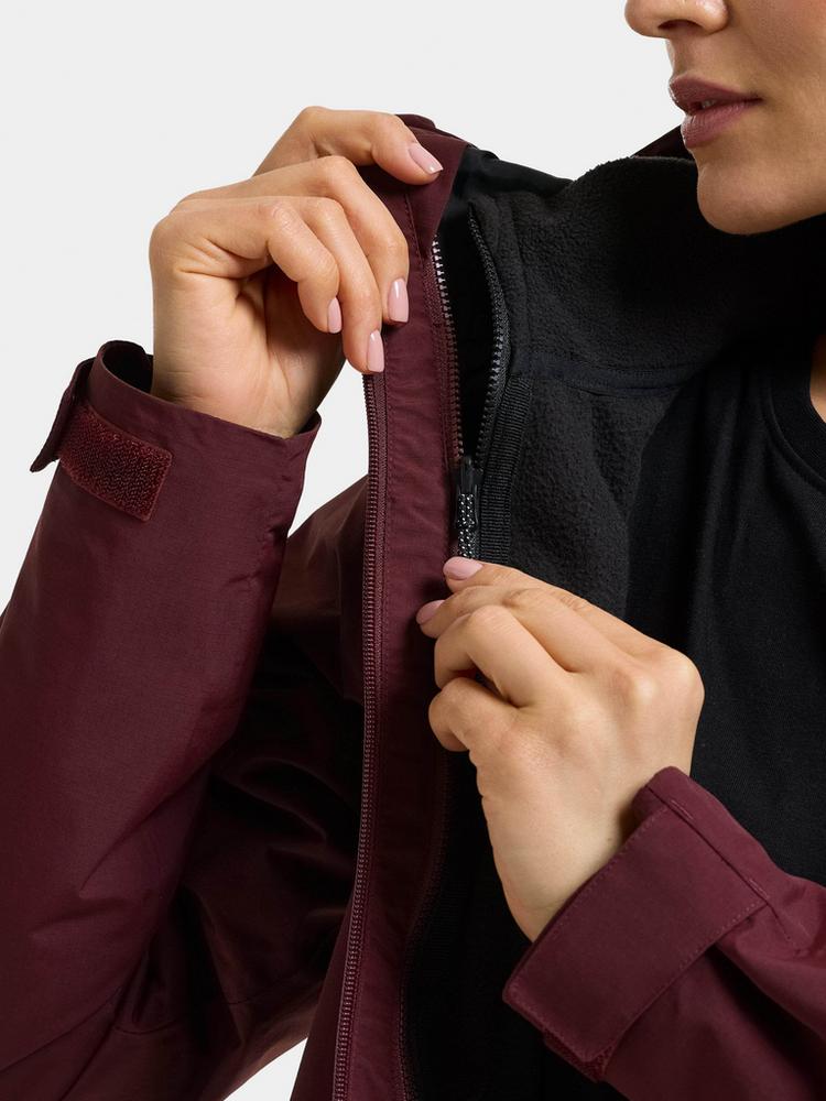 Didriksons Didriksons TRINYA 2 Doppeljacke Damen - old rust - 7 | SportScheck